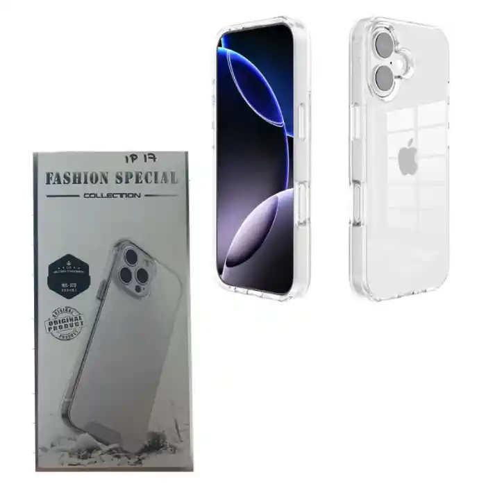 Funda Transparente Antigolpes Para Iphone 17