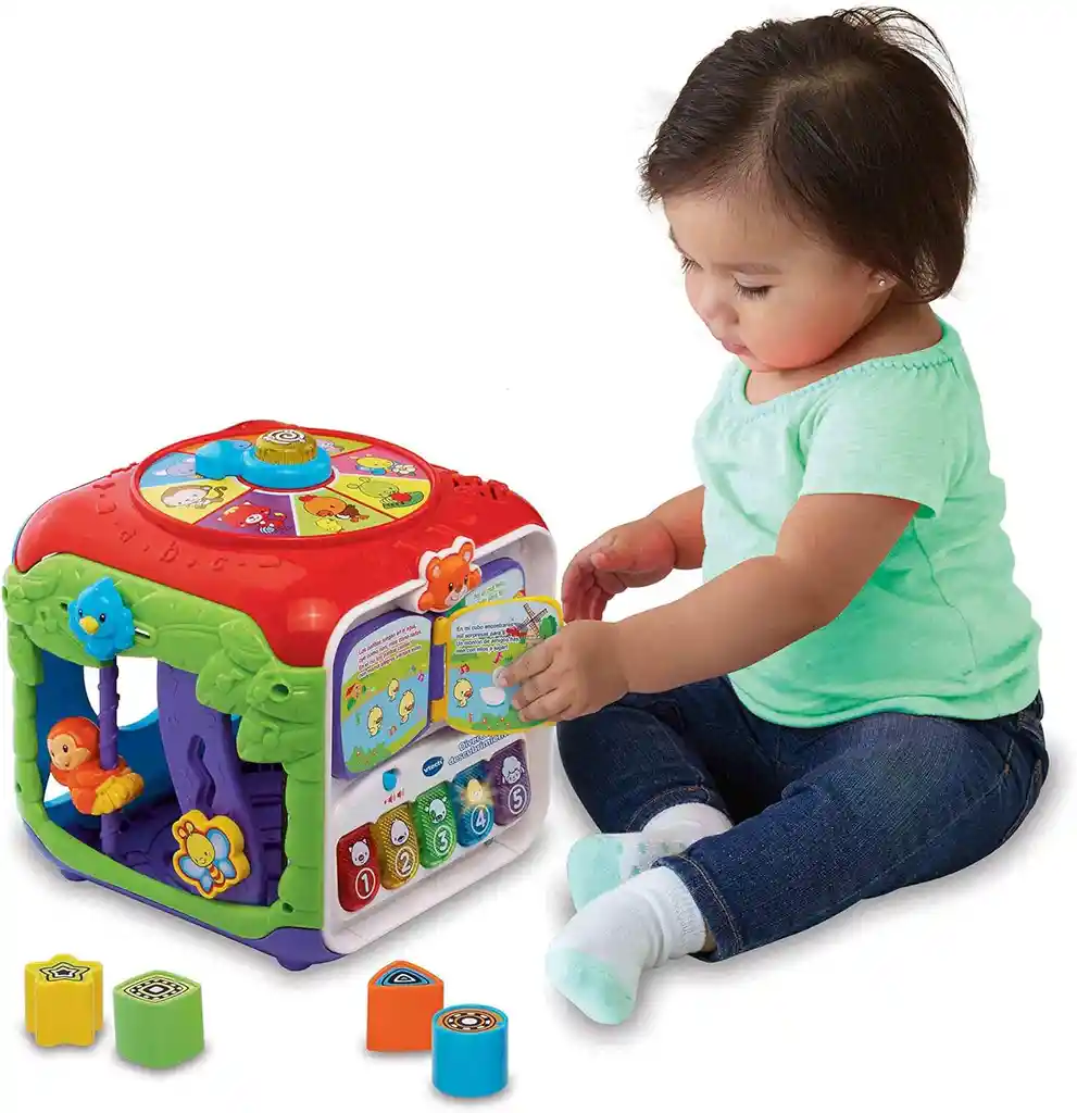 Juguete De Estimulación Divercubo Descubrimientos Para Bebés
