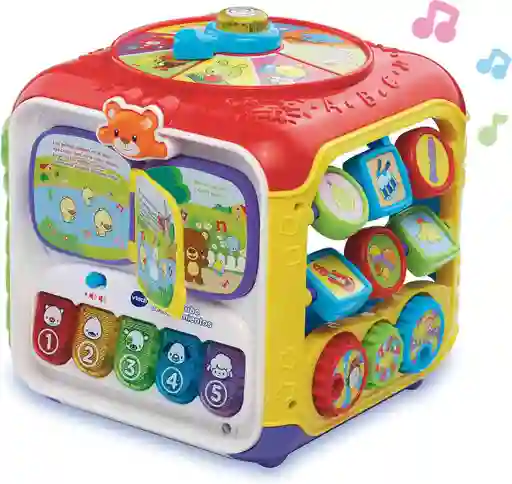 Juguete De Estimulación Divercubo Descubrimientos Para Bebés