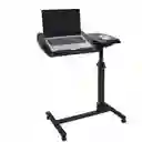 Mesa Para Computador Multifuncional Con Ruedas Color Negro