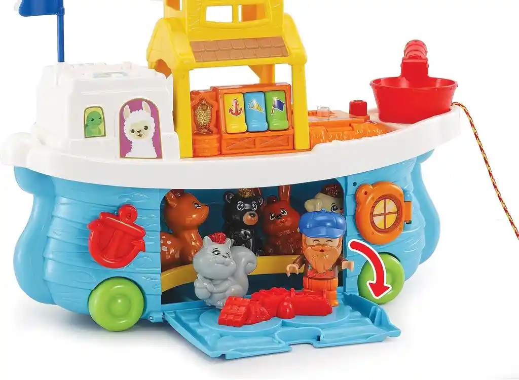 Juguete Estimulación Arca Baby Animalitos Para Bebés