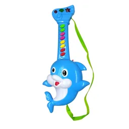 Guitarra Tiburon Juguete Interactivo Sonidos + Bateria