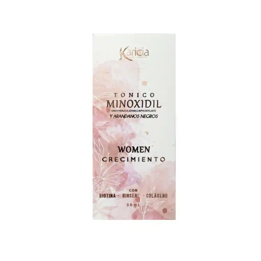 Tonico Minoxidil Karicia Para Mujer