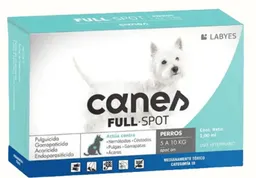 Desparasitante Canes Full Spot 5 A 10 Kg (interno Y Externo)