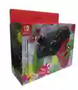Control Pro Compatible Con Switch Splatoon Rosa/verde