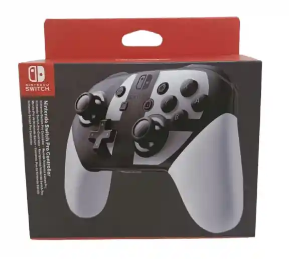 Control Pro Compatible Con Switch Negro/blanco