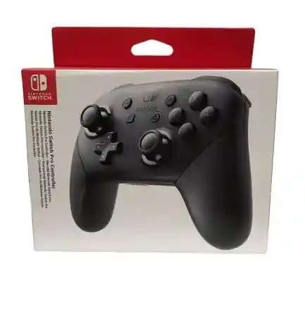 Control Pro Controller Inalámbrico Negro Nintendo Switch