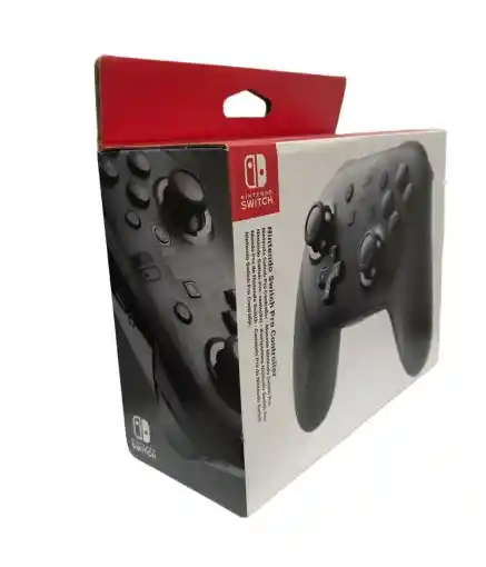 Control Pro Controller Inalámbrico Negro Nintendo Switch