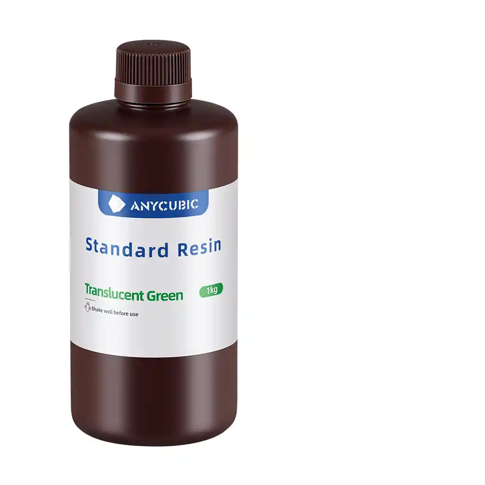 Resina Standard Anycubic Impresora 3d Verde Translúcido