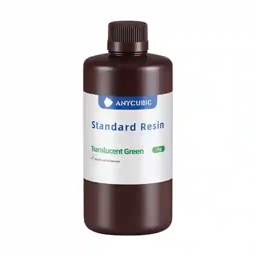 Resina Standard Anycubic Impresora 3d Verde Translúcido