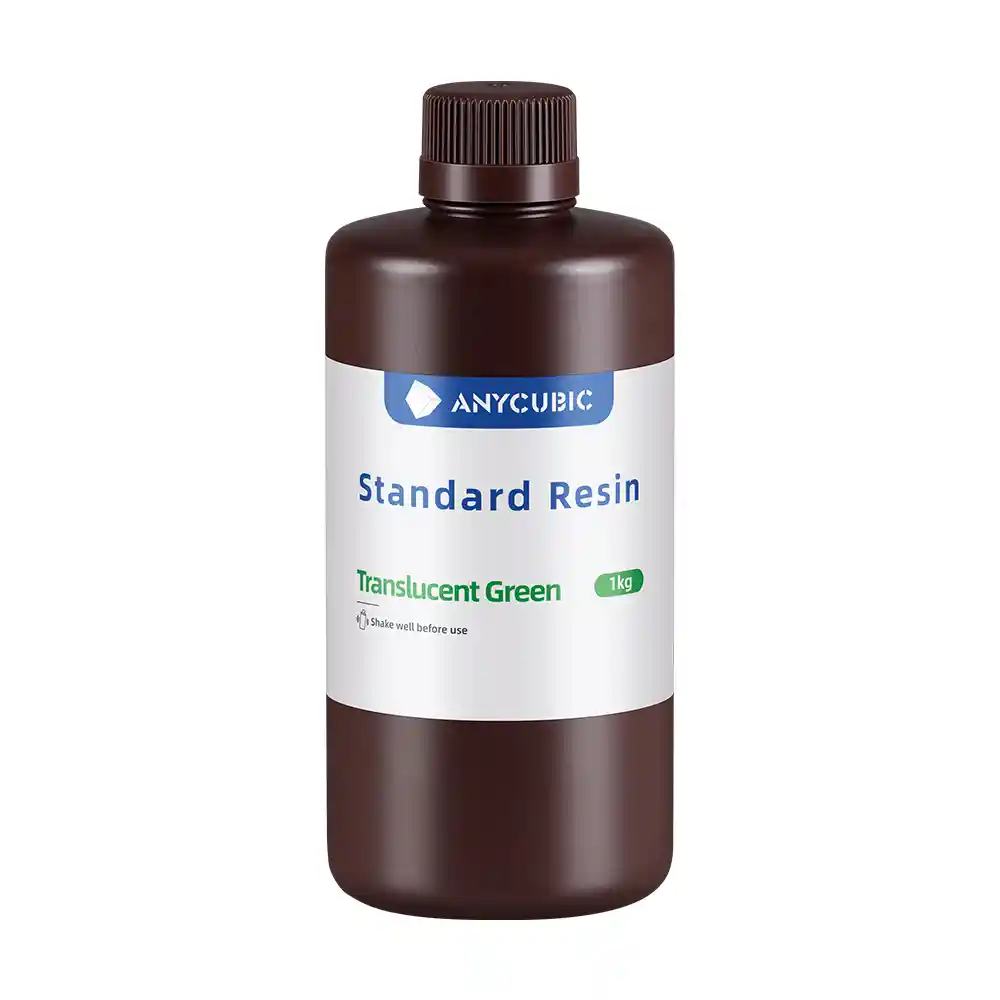 Resina Standard Anycubic Impresora 3d Verde Translúcido
