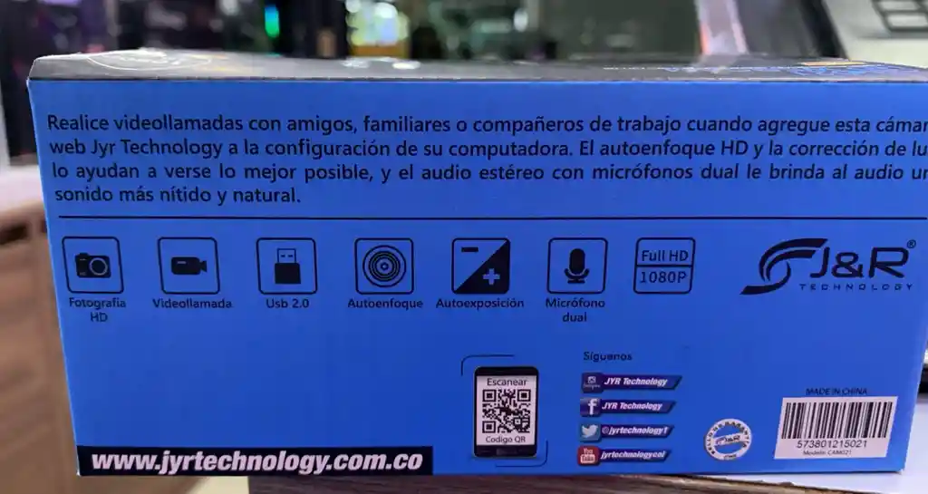 Camara Jyr Hd1080