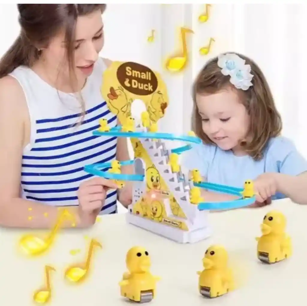 Pista Magica Patitos Con Sonido Montaña Rusa Juguete Para Niños Y Niñas