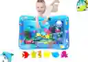 Colchoneta Tapete De Agua Inflable Estimulación Para Bebes