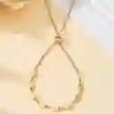 Pulsera Corazones Dorada