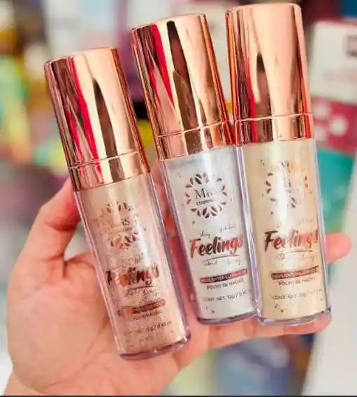 Iluminador Líquido Polvo De Hadas – Miss Cosmetics Feelings 20 Ml