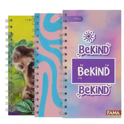 Cuaderno Argollado Grande Pasta Blanda De 105-80 Cuadriculado Mujer