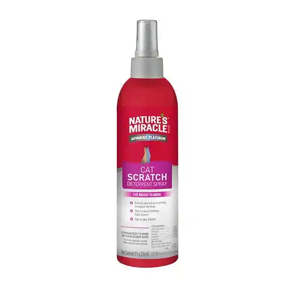 Nature Miracle Cat Scratch Spray Antiarañazos X8oz
