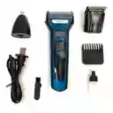 Maquina Afeitadora Geemy Azul 3 En 1 Gm-566 Cabello, Barba Y Naríz