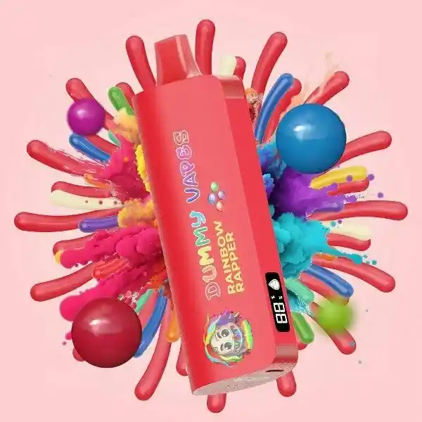 Vapeador Dummy Vapes 8000 Puffs Sabor Rainbow Rapper