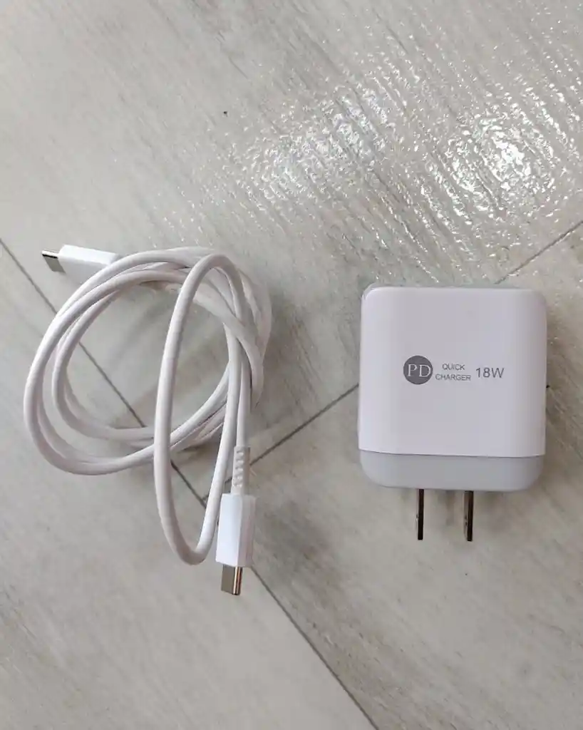 Cargador Pd Completo Adaptador Con 2 Usb Y Cable Tipo C Rapido