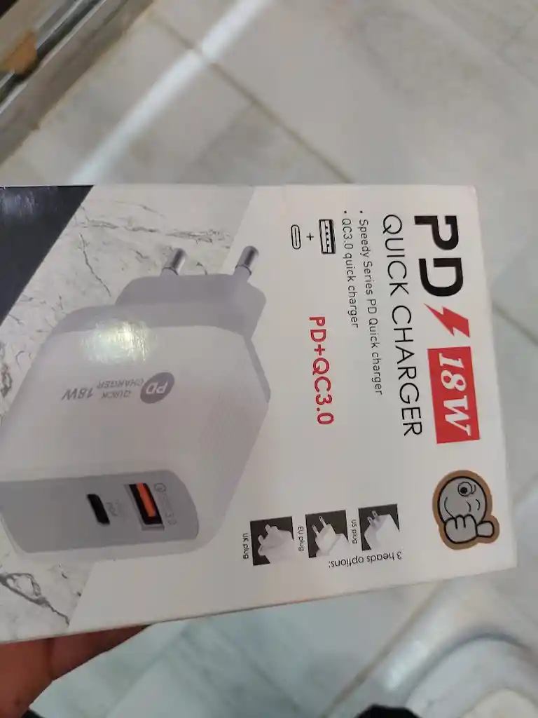 Cargador Pd Completo Adaptador Con 2 Usb Y Cable Tipo C Rapido