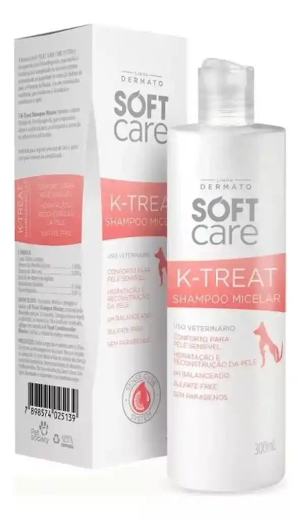 Soft Care K-treat Shampoo Micellar X300ml