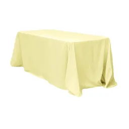 Mantel Plastico Tipo Tela Amarillo Pastel Und