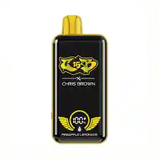 Vapeador Chris Brown 15000 Puffs Sabor Pineapple Lemonade