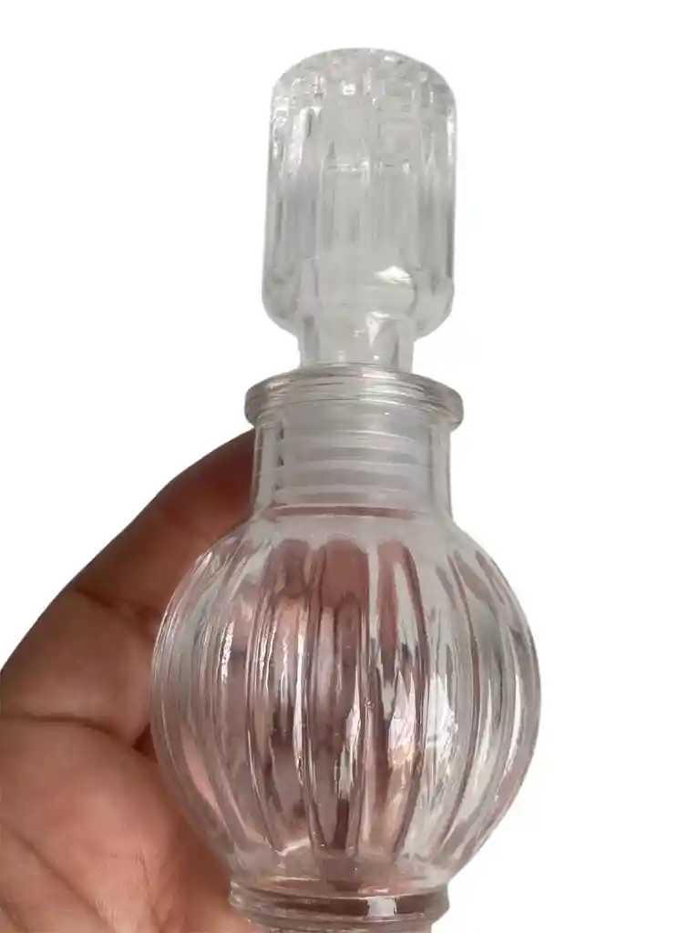 Botella Mini De Vidrio # 1 Con Tapón Hermético, Botellas De Lujo