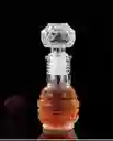 Botella Mini De Vidrio # 2 Con Tapón Hermético, Botellas De Lujo