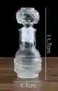 Botella Mini De Vidrio # 2 Con Tapón Hermético, Botellas De Lujo