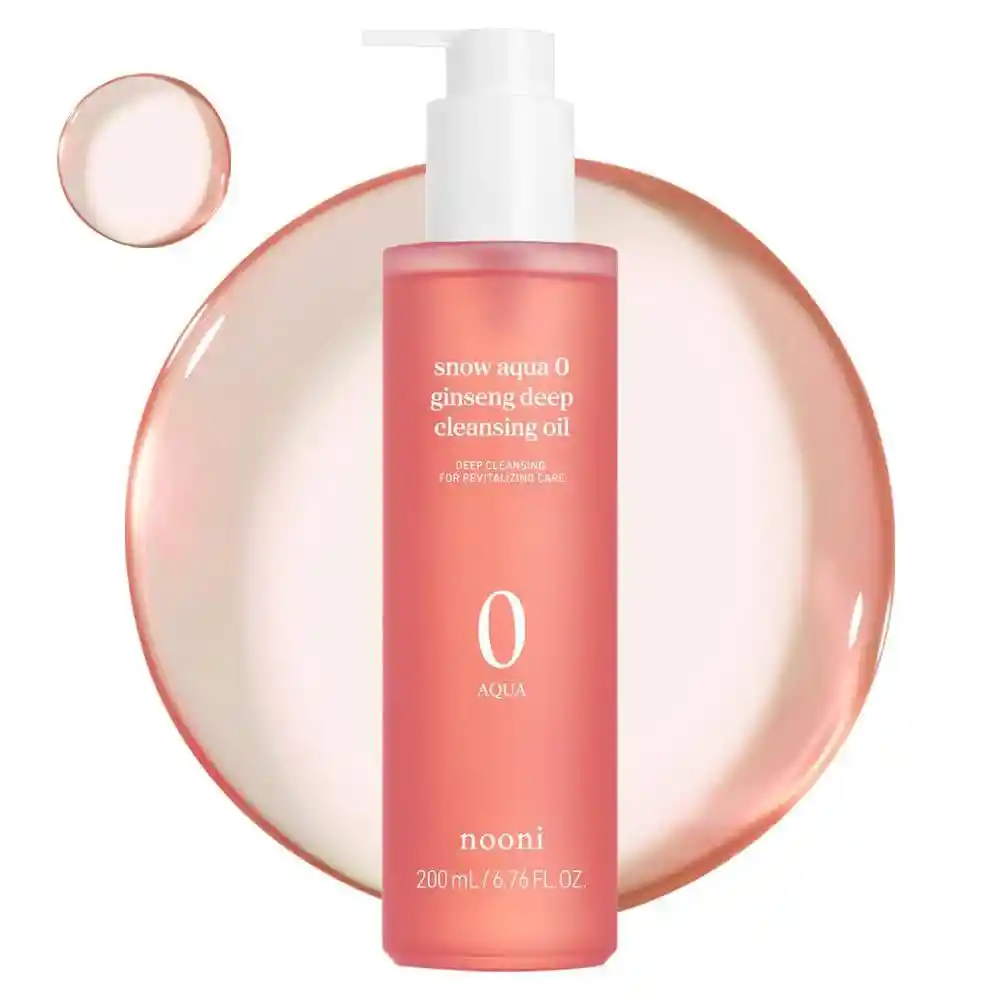 Nooni Snow Aqua 0 Ginseng Deep Cleansing Oil