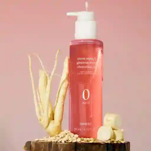 Nooni Snow Aqua 0 Ginseng Deep Cleansing Oil