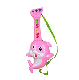 Guitarra Tiburon Juguete Interactivo Sonidos + Bateria