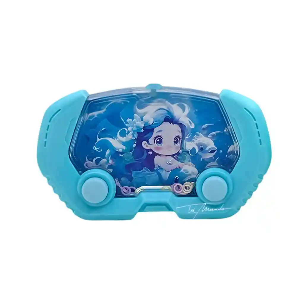 Juguete Anillos Diseño Atari De Agua Sirena Mundo Marino X 4