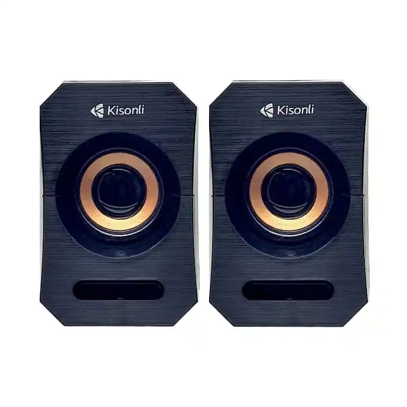 Altavoces Para Ordenador Kisonli A-606 Altavoces Para Pc Y Portátil 5w/usb 2.0