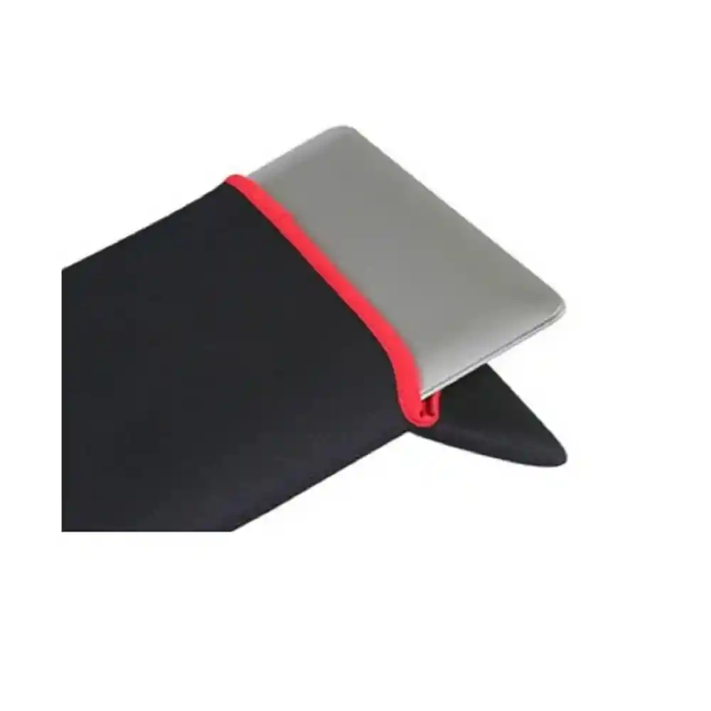 Funda Forro Portátil Neopreno Doble Faz 15 15,6 Pulgadas Negro