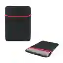 Funda Forro Portátil Neopreno Doble Faz 15 15,6 Pulgadas Negro