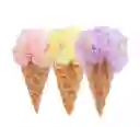 Esponja De Baño En Forma De Helado Exfoliante Divertida Y Suave Para Ducha