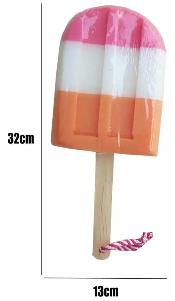 Esponja De Baño En Forma De Paleta Divertido Y Exfoliante