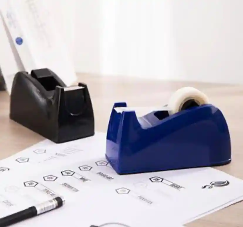 Dispensador De Cinta Adhesiva De Escritorio Base Antideslizante