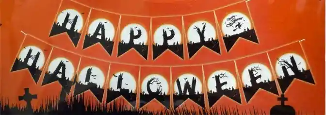 Set Kit De Decoracion Para Halloween Incluye Telaraña Bombas Decoradas Guirnalda Con Diseño De Bruja Arañas Serpentina De Monstruos Y 3 Bombas Inflables