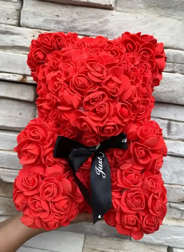 Oso De Rosas En Fomi Fino Regalo Ideal Para Toda Ocasión