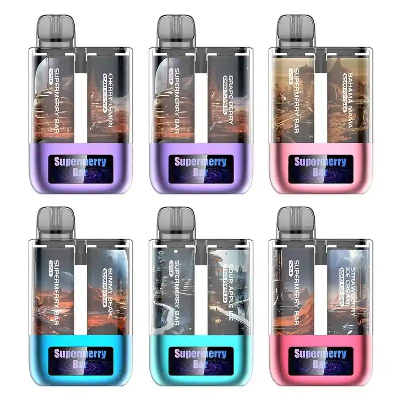 Vape Vapeador Supermerry Bar S25k Double Tank Disposable Vape 30ml