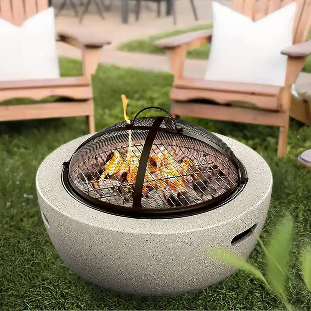 Asador Redondo Tipo Fogata
