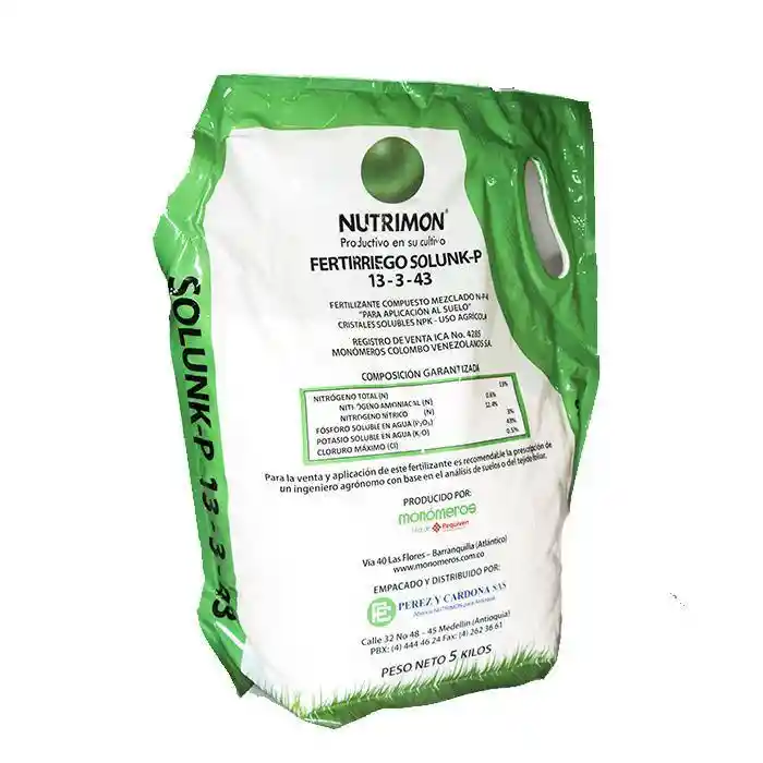 Fertirriego Solunk-p (13-3-43) X Kilo