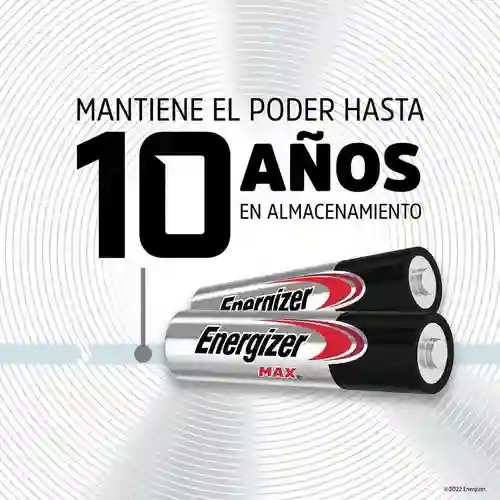Par De Pila Energizer Aaa Alcalina