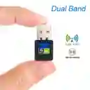 Adaptador Wifi Usb Doble Banda 2.4g Y 5g Dual Band 600mbps