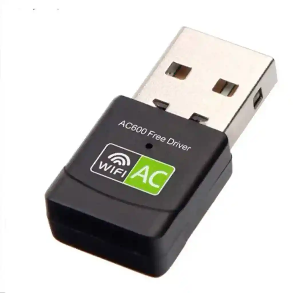 Adaptador Wifi Usb Doble Banda 2.4g Y 5g Dual Band 600mbps